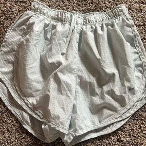 Nike Gray Athletic Shorts Lightweight Elastic Waist